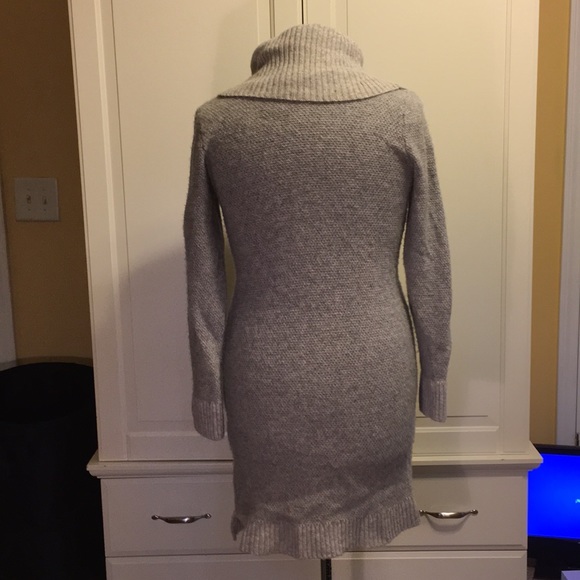 Cynthia Rowley | Light gray sweater dress - Picture 3 of 6